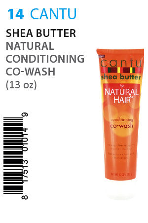 CANTU Shea Butter Natural Conditioning Co-Wash ( 10 oz), Sareya Beauty Supply Store in Calgary Alberta Canada